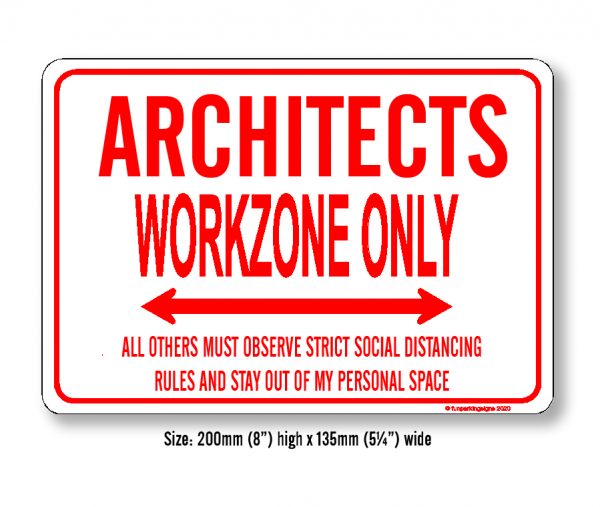 Architects Desk Sign