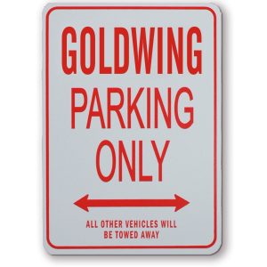 Goldwing Parking Sign