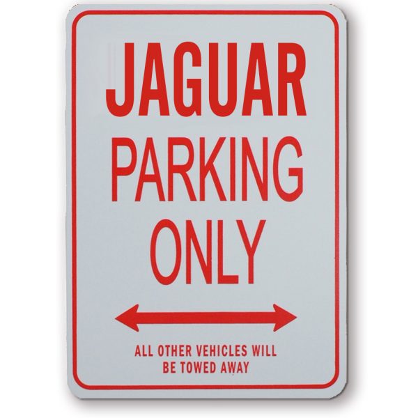 Jaguar Parking Sign