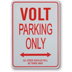 Volt Parking Sign