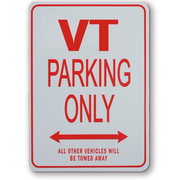 Holden Commodore VT Parking Sign